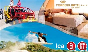 Ica: 1 o 2 noches para 2 en Hotel Princess.
