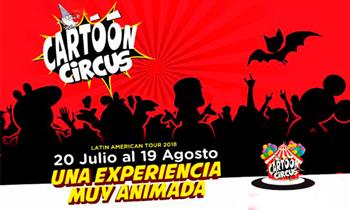Entrada preferencial, VIP o Platinium para Cartoon Circus - Del 20/07 al 19/08